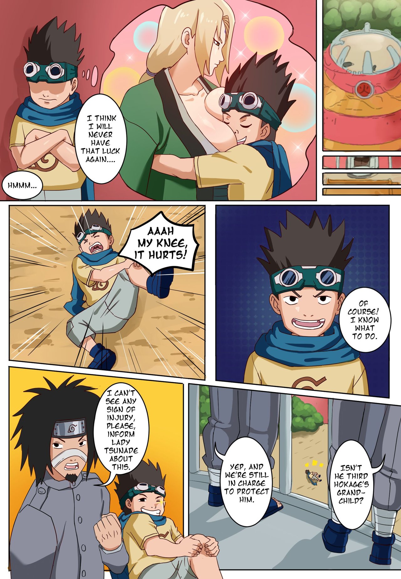 Tsunade And Konohamaru - Pink Pawg page 2 hentai porn comic manga doujin